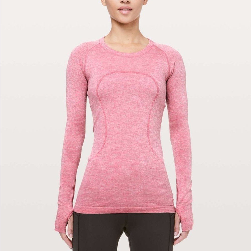Lululemon | Women’s Swiftly Tech Long Sleeve Crew *Sparkle Size 4